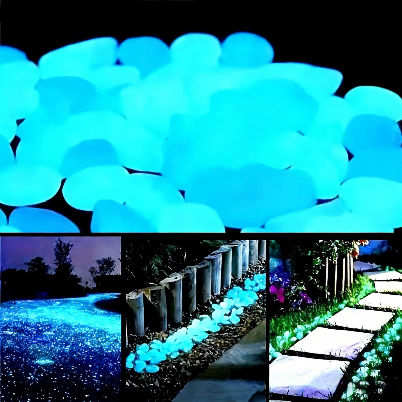 Fish Tank Gravel - Pietre Luminose LED 100-500 Pezzi, Confezione