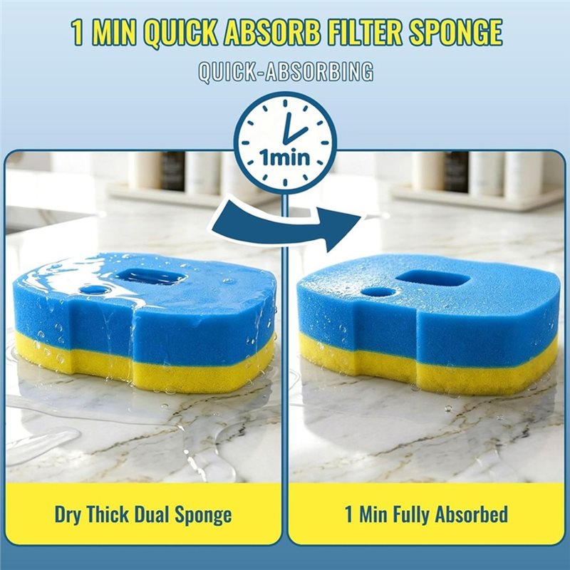 Schiuma per acquario a doppio  - Aquarium Pump recensione e prezzo