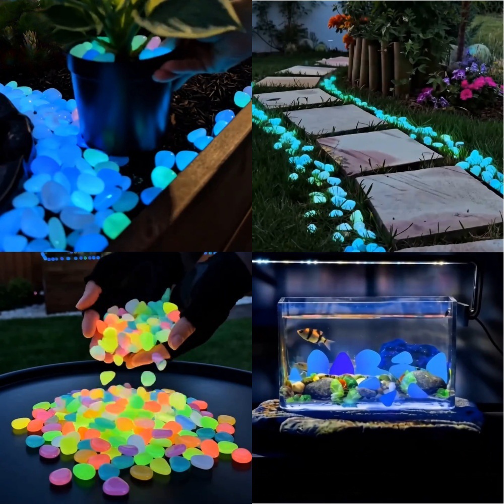 Ciottoli luminosi colorati che - Aquarium Light recensione e prezzo
