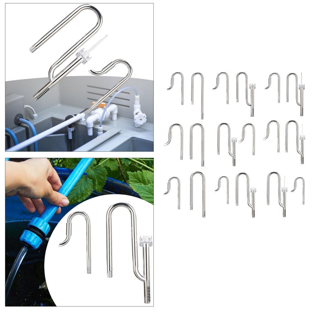 Tubo di Ingresso e Uscita in A - Aquarium Fish Tank recensione e prezzo