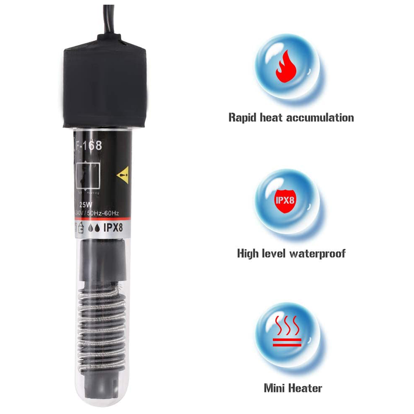 Mini riscaldatore per acquario - Fish Tank Heater recensione e prezzo