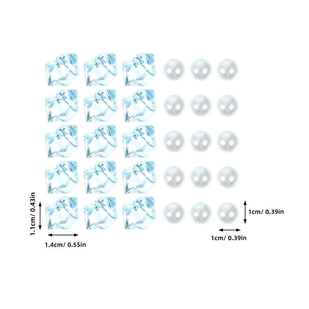 1 set di perline di plastica b - Aquarium Decor recensione e prezzo